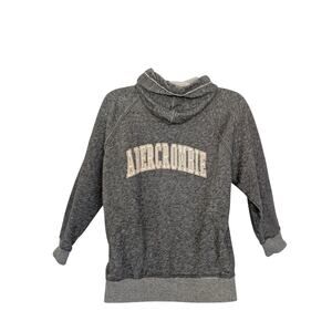 Abercrombie Kids Girls Tops, Dark Heather Gray Pullover Hoodie, Sz 11/12